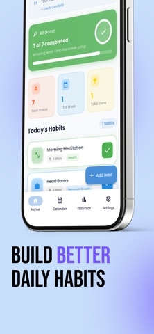 HabitFlow: Routine & Streaks Screenshot 2 of 5