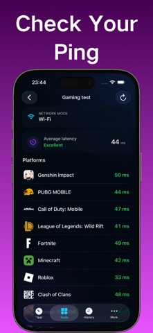 SpeedTest: WIFI Speed Test iPhone screenshot