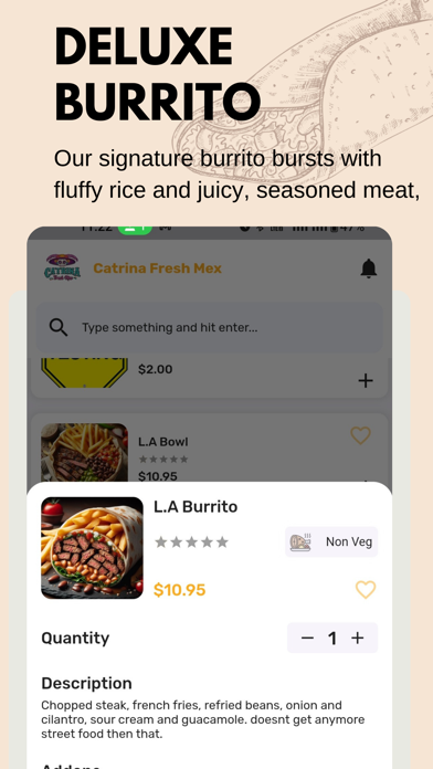 Catrina Fresh Mex Screenshot