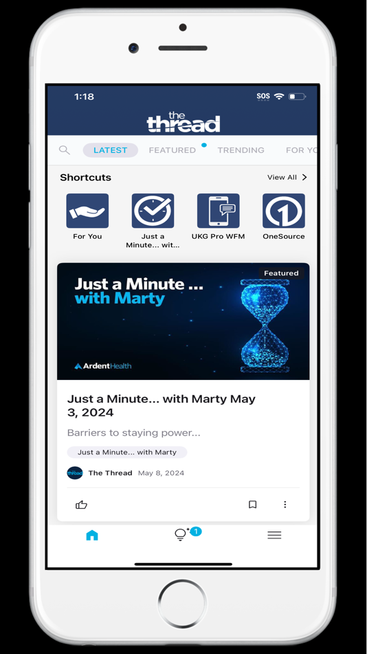 #2. The Thread by Ardent (iOS) 由: Ardent Health Services