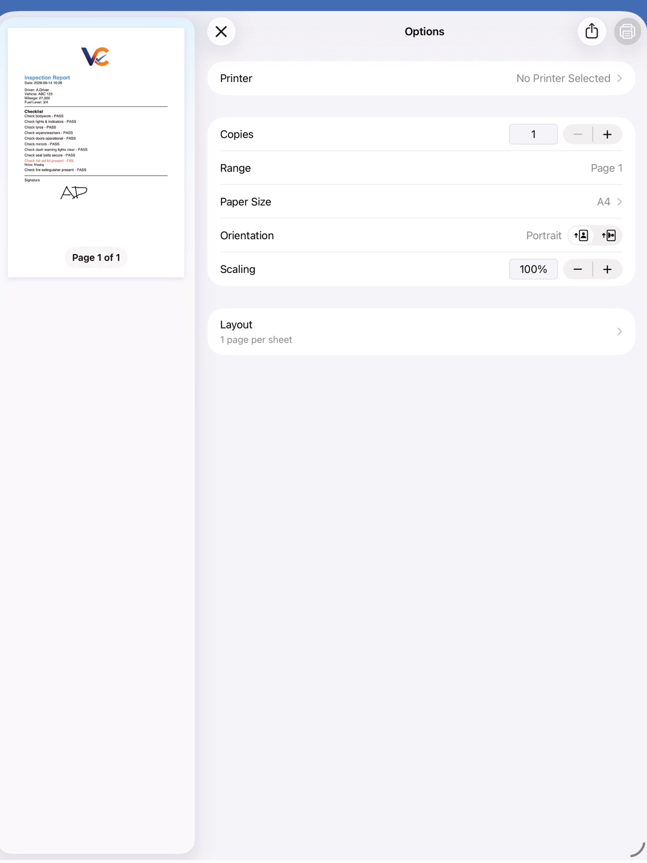 Screenshot 12 of Vehicle Comply