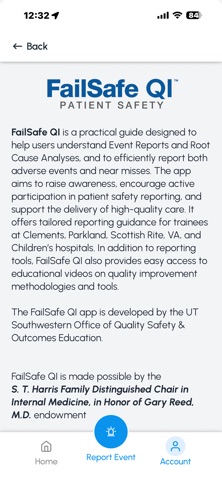 FailSafe QI iPhone screenshot