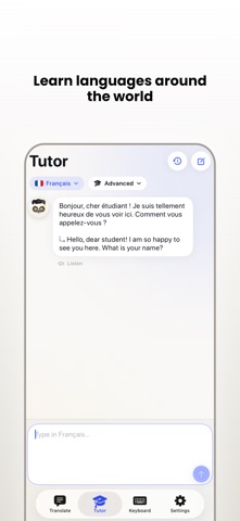 Glot: Translator App iPhone screenshot 2