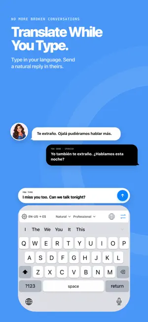LingoKey: Translate Keyboard screenshot 1