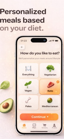 ForkAI - Ai Meal Planner iPhone screenshot
