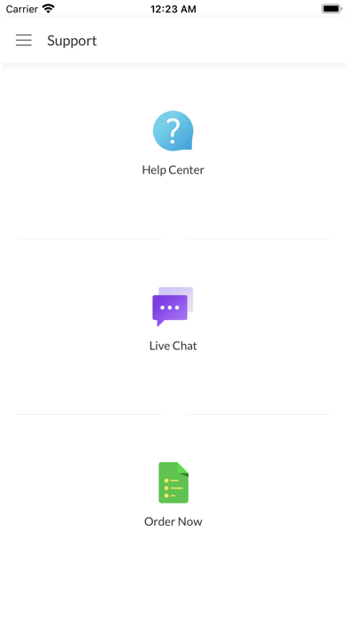 Dunya Restaurant, Screenshot
