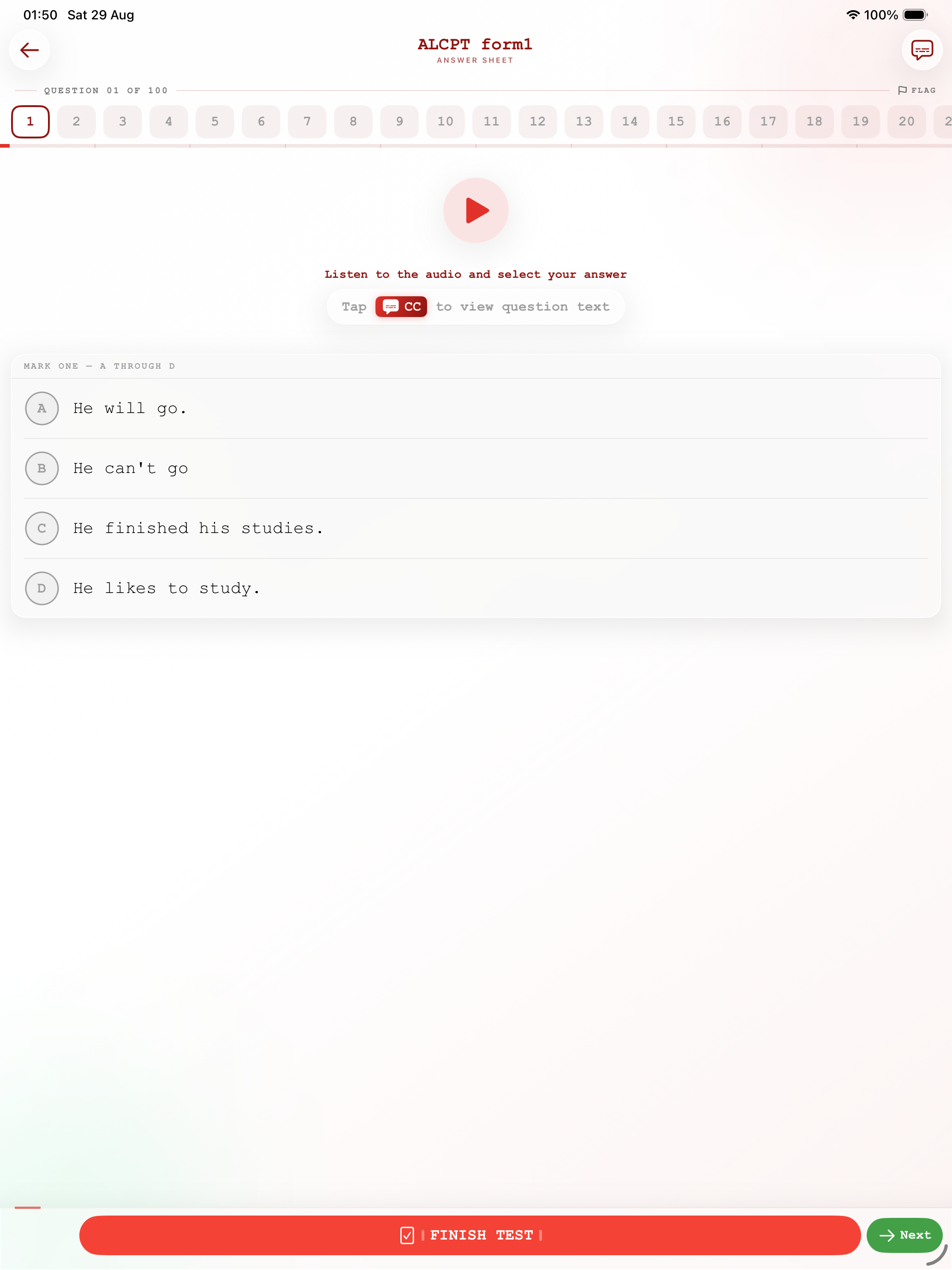 ALCPT Quiz: Exam & Answers screenshot 8