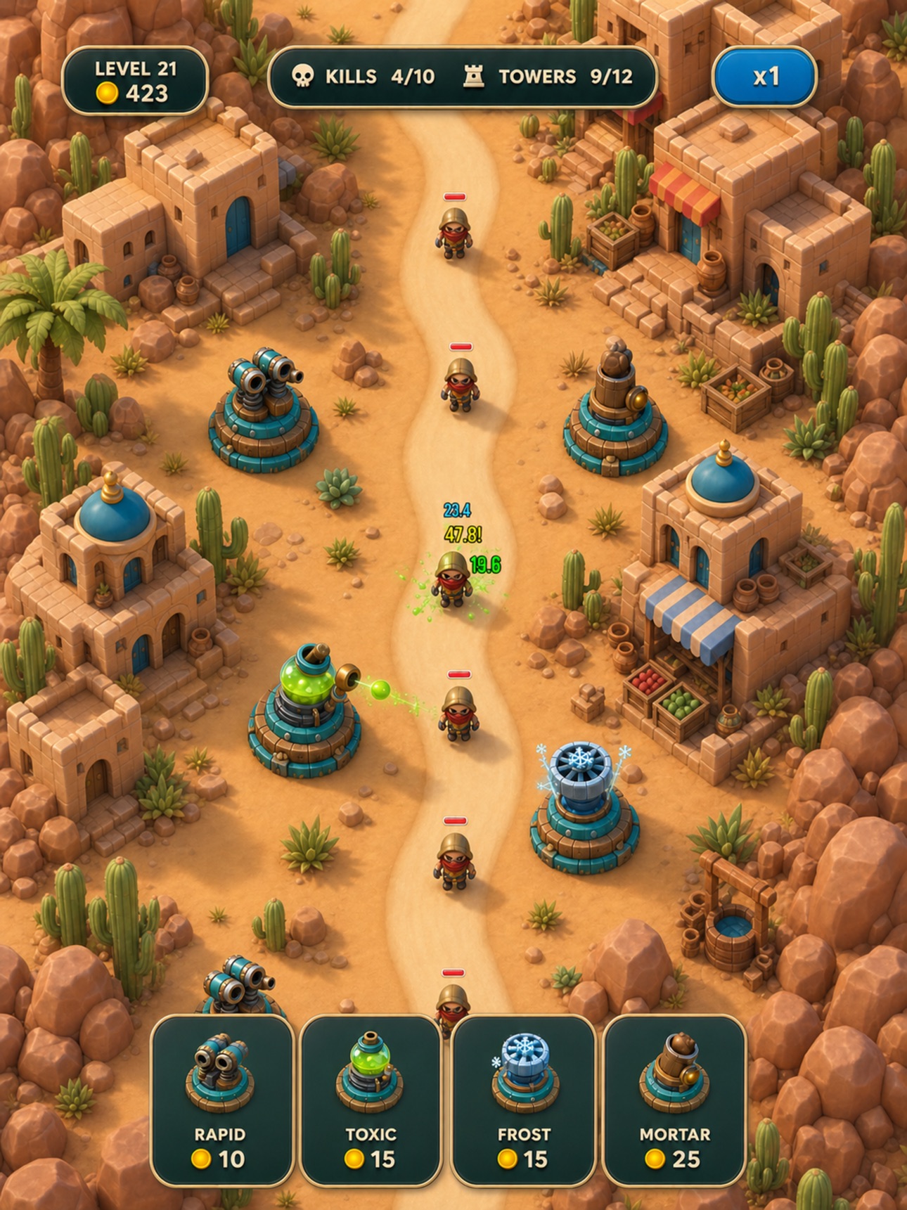 Screenshot 5 of Infinite Tower Defender