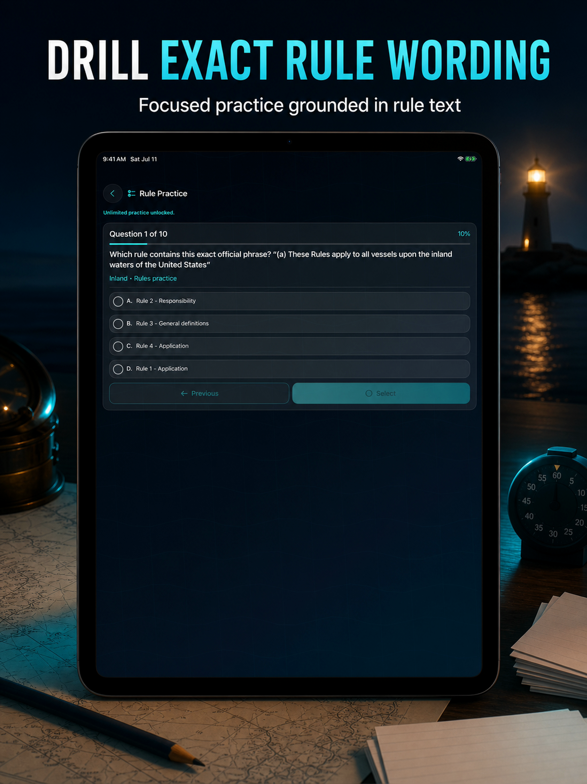 NavRules Pro: USCG Offline screenshot 19