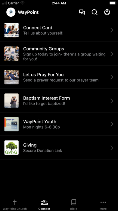 WayPoint Church Screenshot