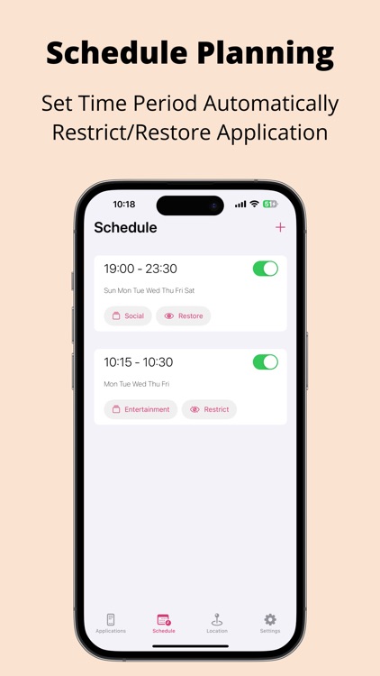 Timize:Control App Screen Time