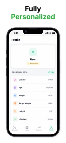 CalScanner: AI Food Scanner iPhone screenshot 7