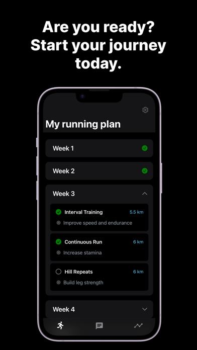 RunnerAI: Achieve your goals Screenshot
