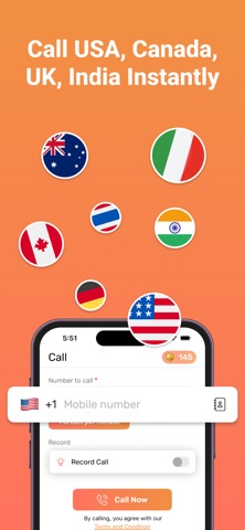 Voizly – Internet Calling iPhone screenshot