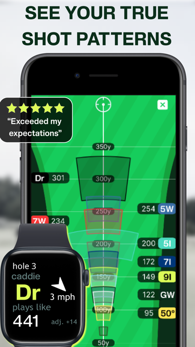 Tangent Golf: GPS Shot Tracker iPhone screenshot 5