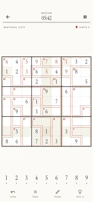 Killer Sudoku: Sum Puzzle screenshot 3