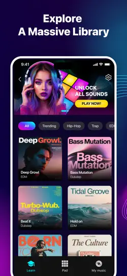 Captura de pantalla de Music Pads: Beat Maker Machine en iPhone 3