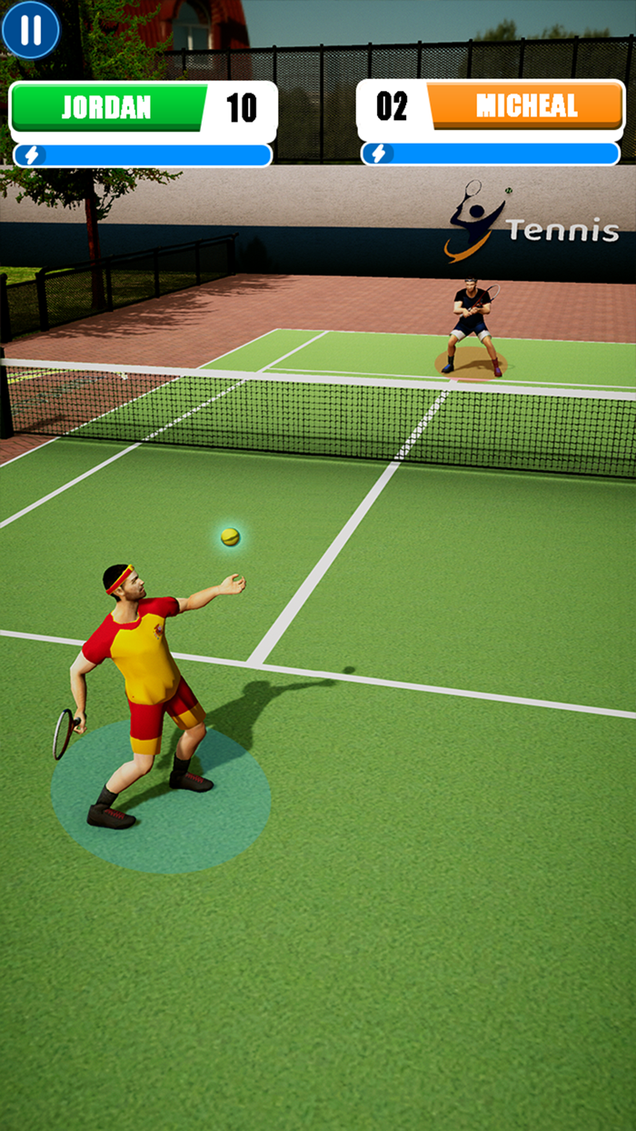 Topspin Trophy Tennis Games