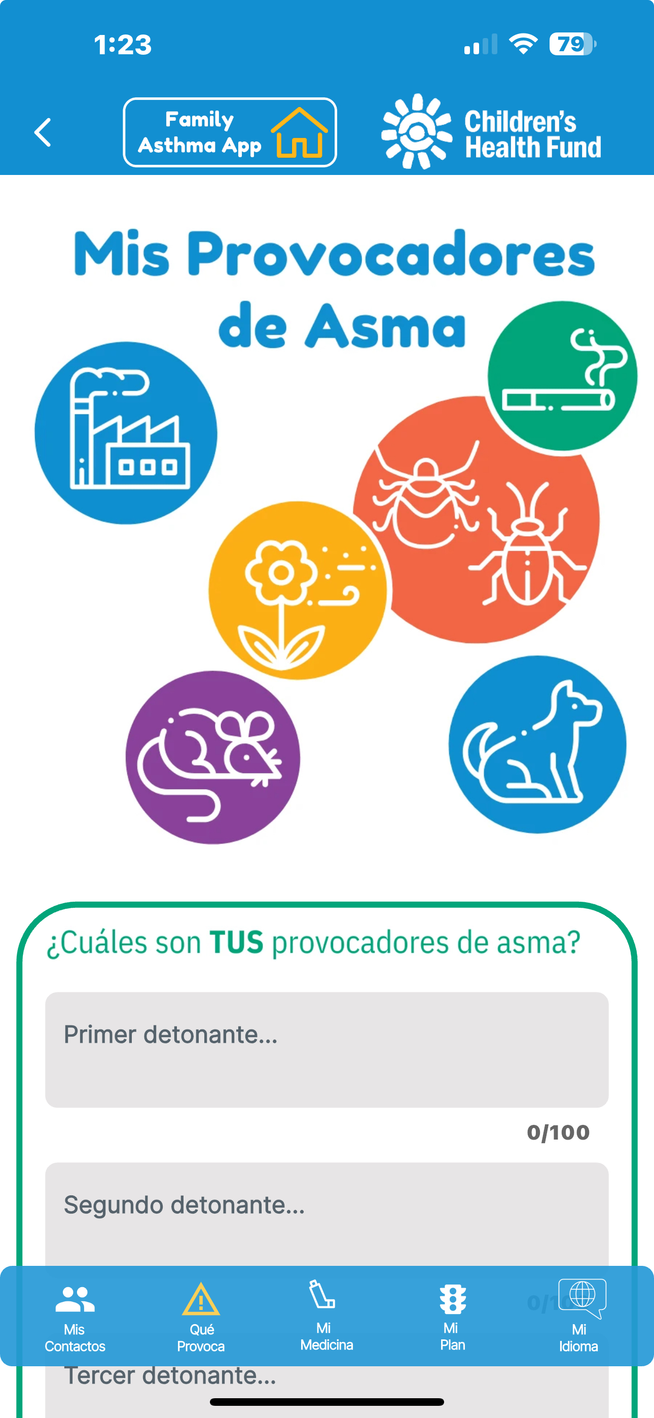 CHF Family Asthma App