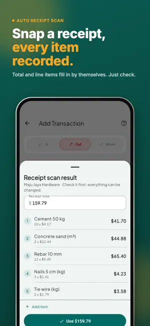 Langkir Kas: Cash Book screenshot 1