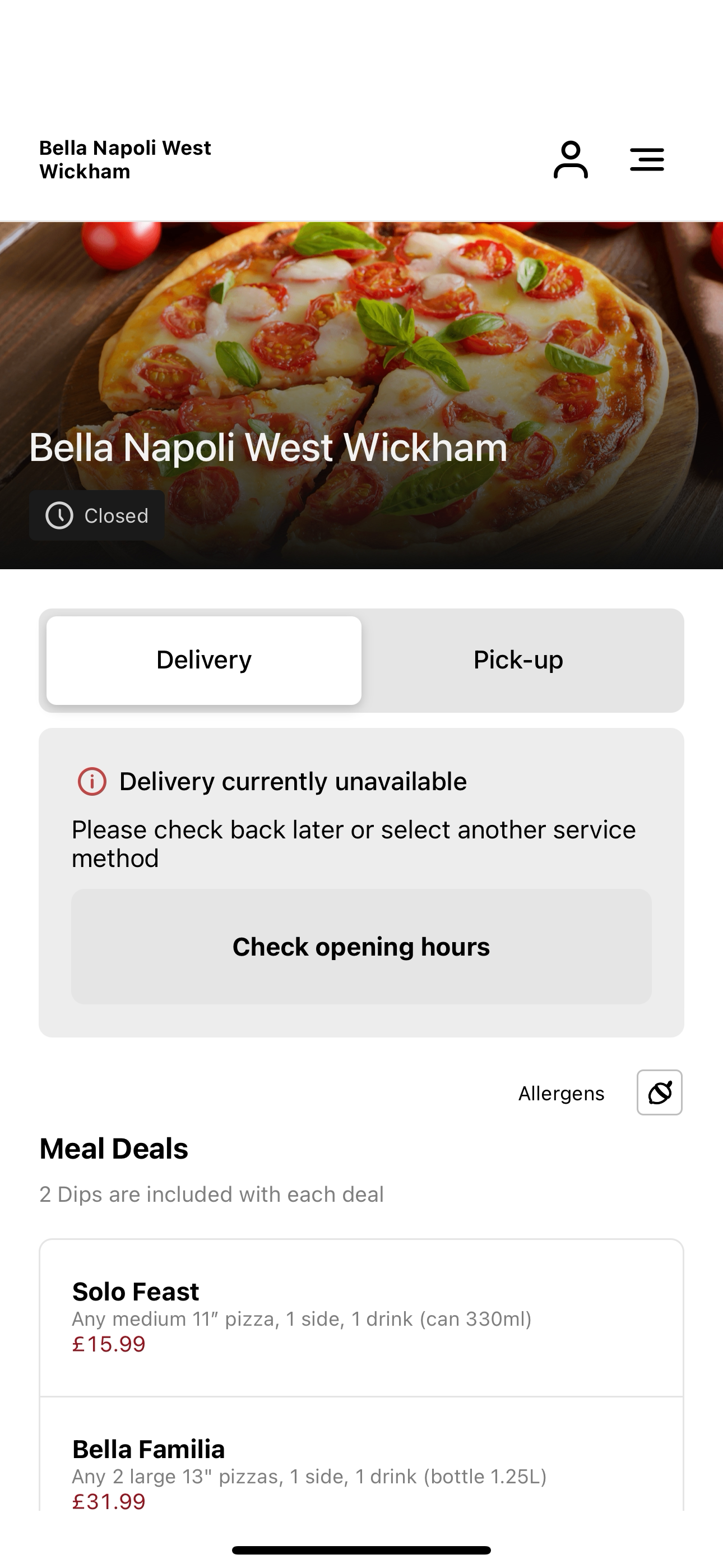 Bella Napoli West Wickham