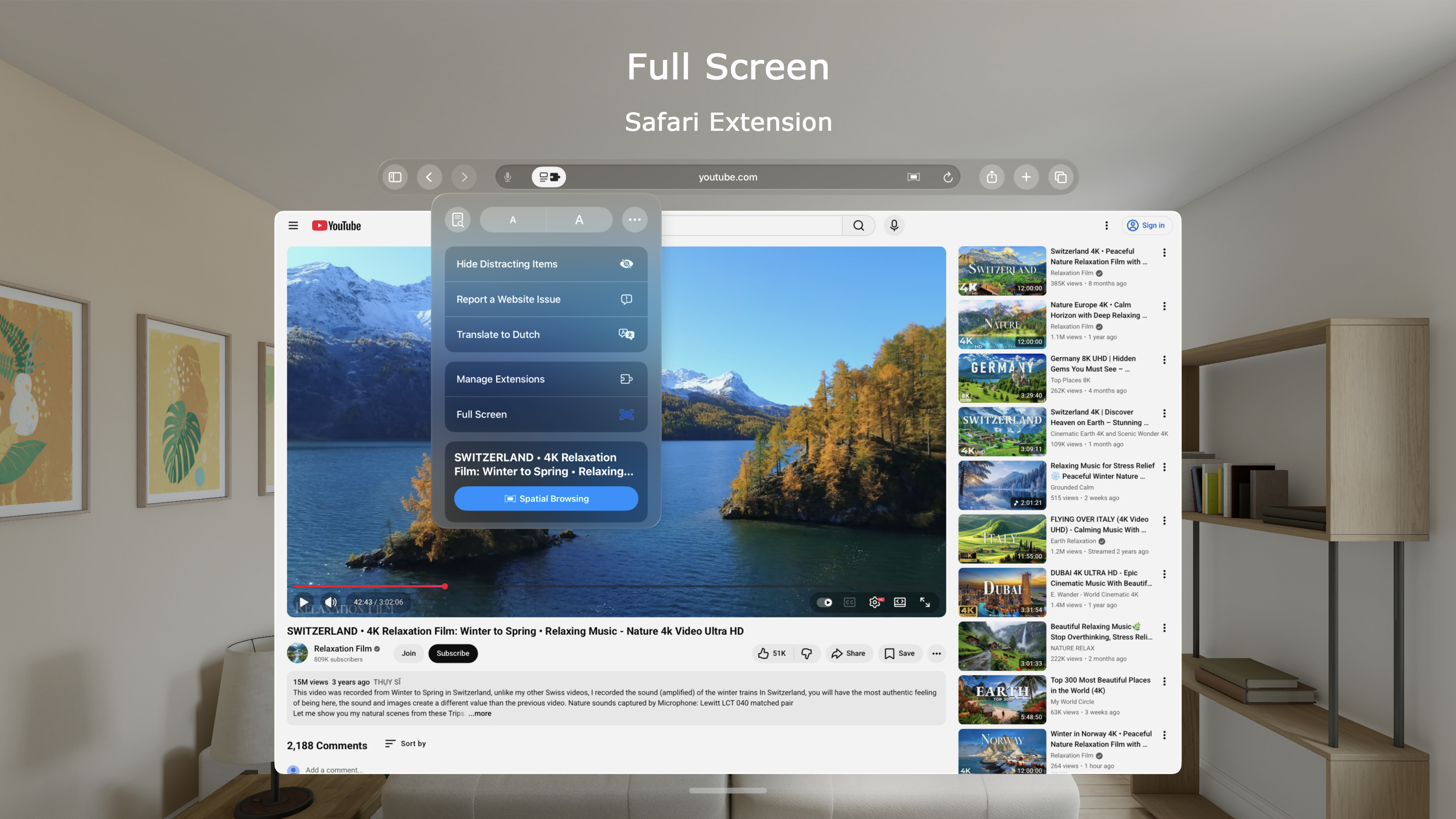 Full Screen for Safari