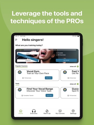 Singing Lessons: Learn to Sing ipad screenshot 4