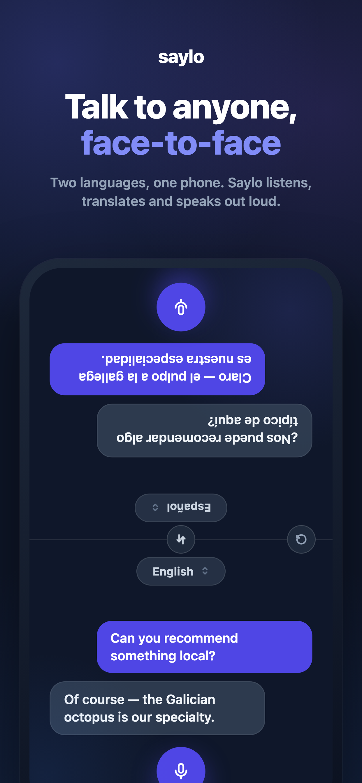 Saylo: AI Translator screenshot 5