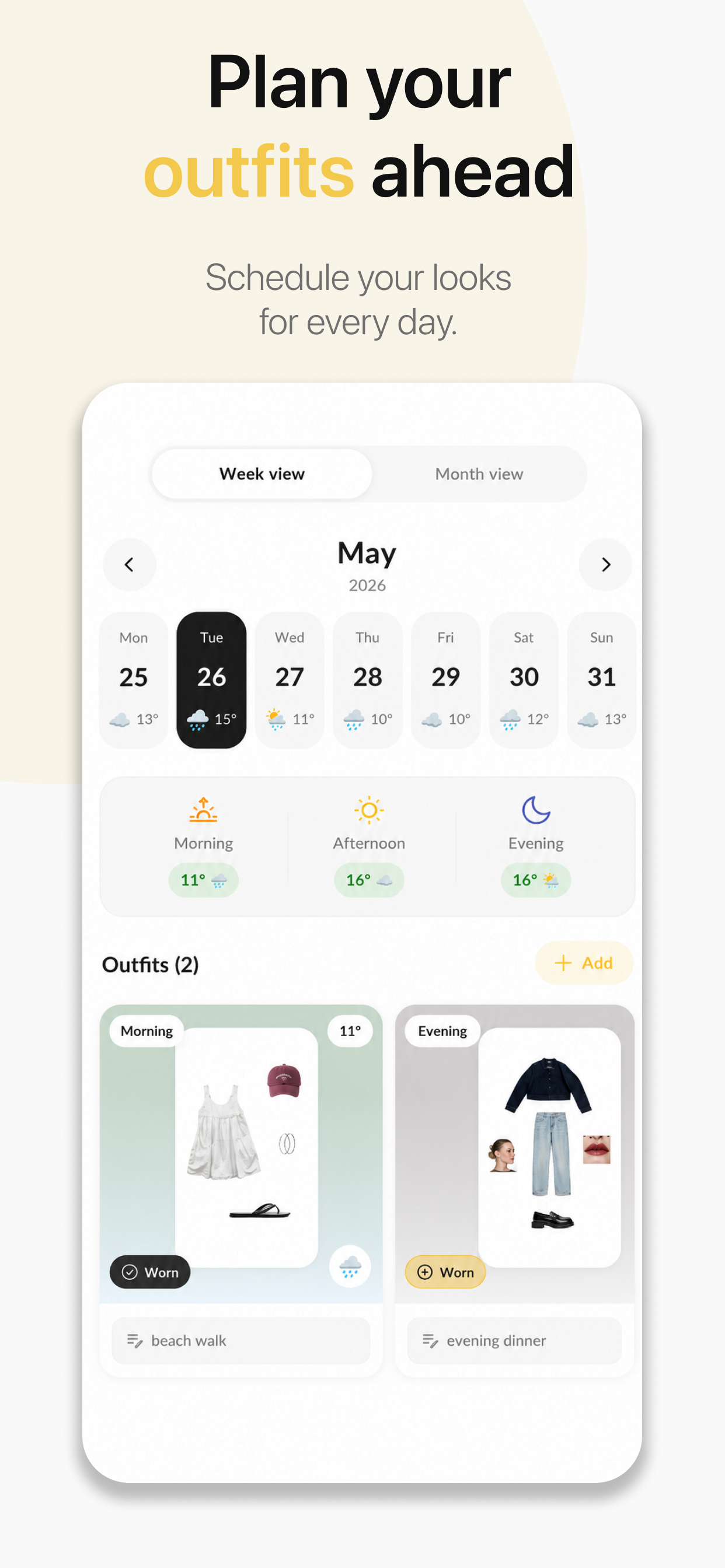 Outfitly: Outfit Planner screenshot 4