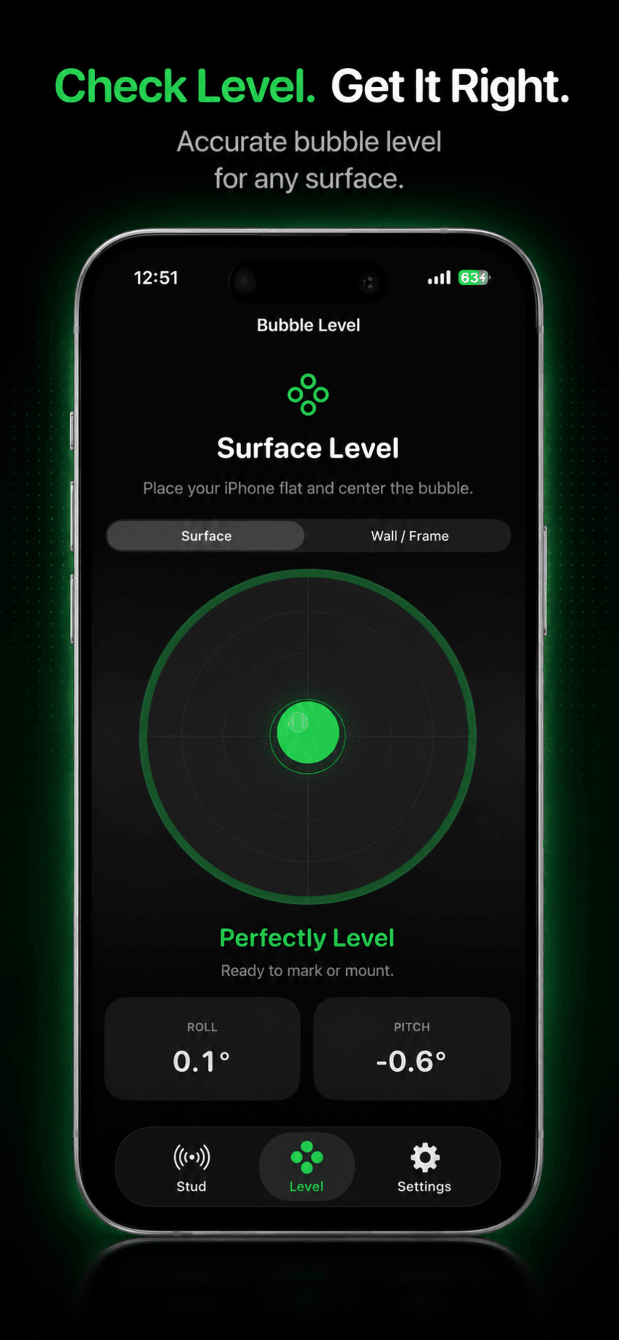 Stud Finder - Bubble Level screenshot 3