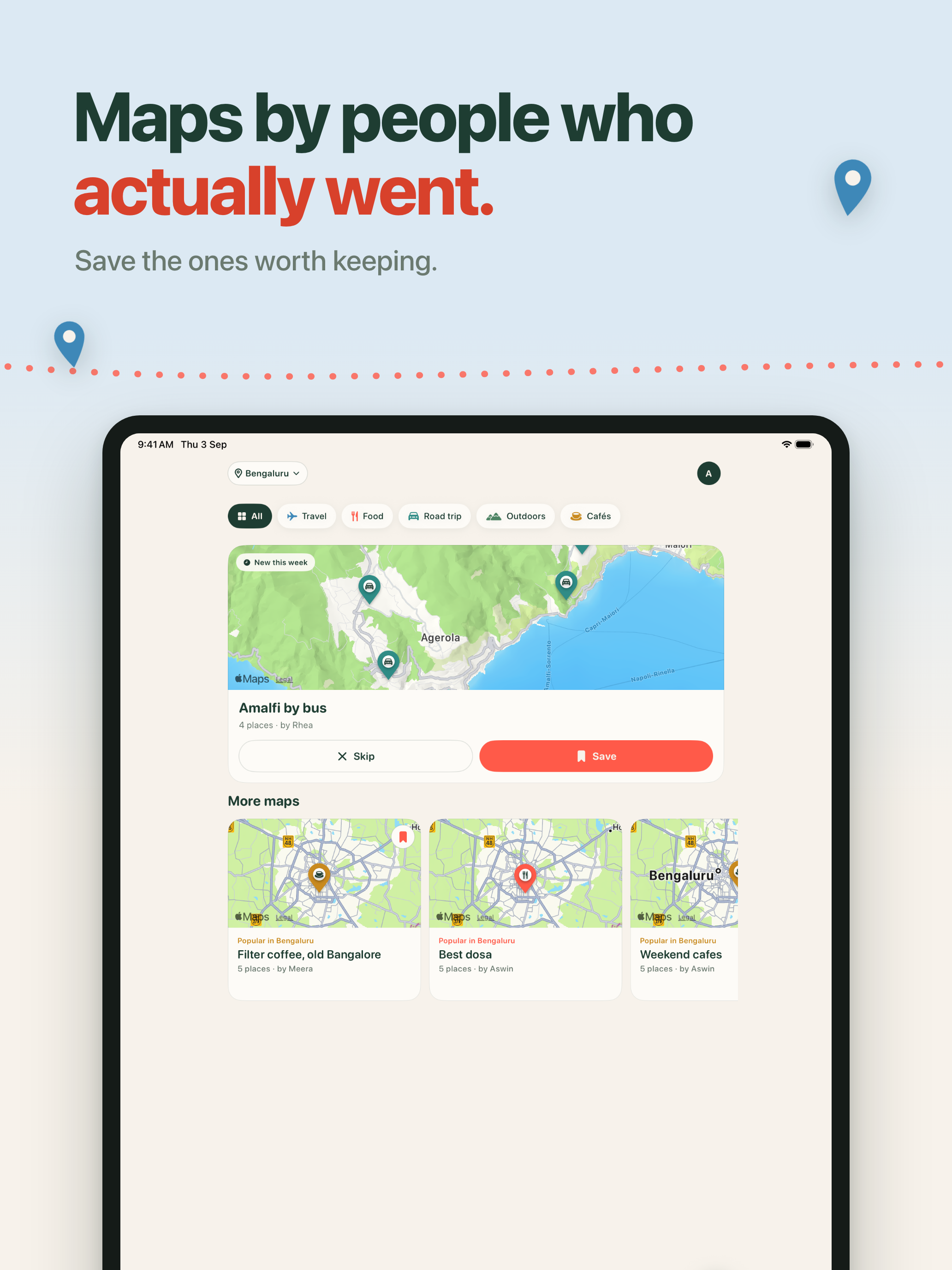 Pinly: Maps, curated by people screenshot 17