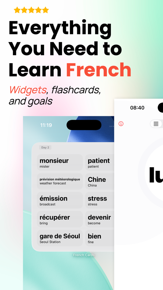 #1. Flashcards - Learn French (iOS) 由: henri gil