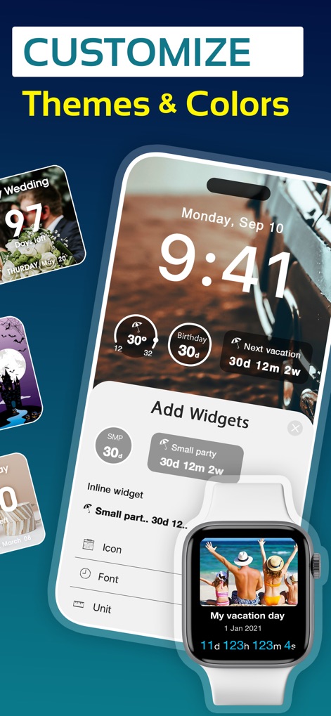 Countdown widget & timer 321 - App de Utilidades | MWM