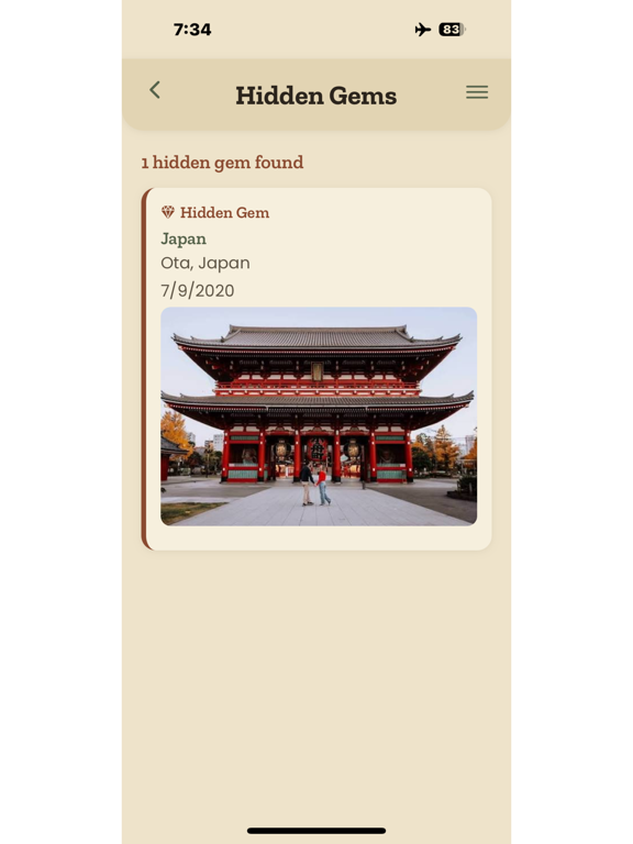 Travel Journal – Offline iPad screenshot