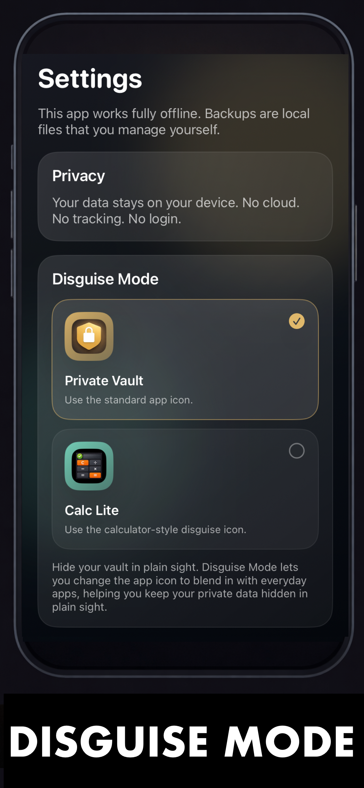 Private Vault – Offline Safe screenshot 6