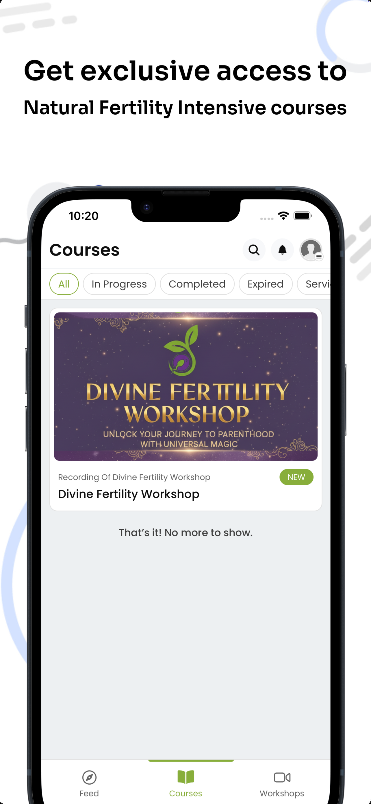 Natural Fertility Intensive