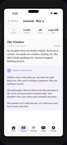 Bodha: Journal iPhone screenshot