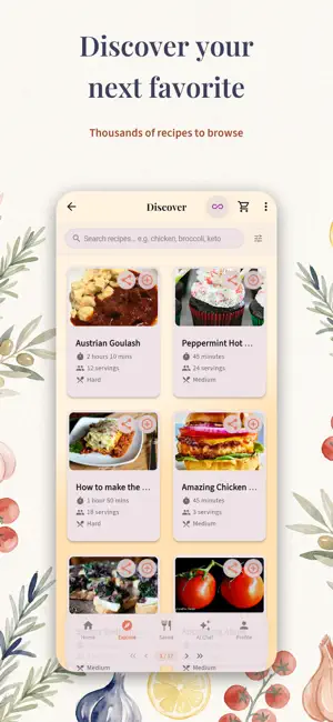 Cookbook: Scan & Save Recipes screenshot 2