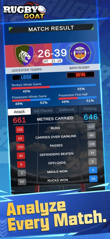 Rugby GOAT screenshot 6