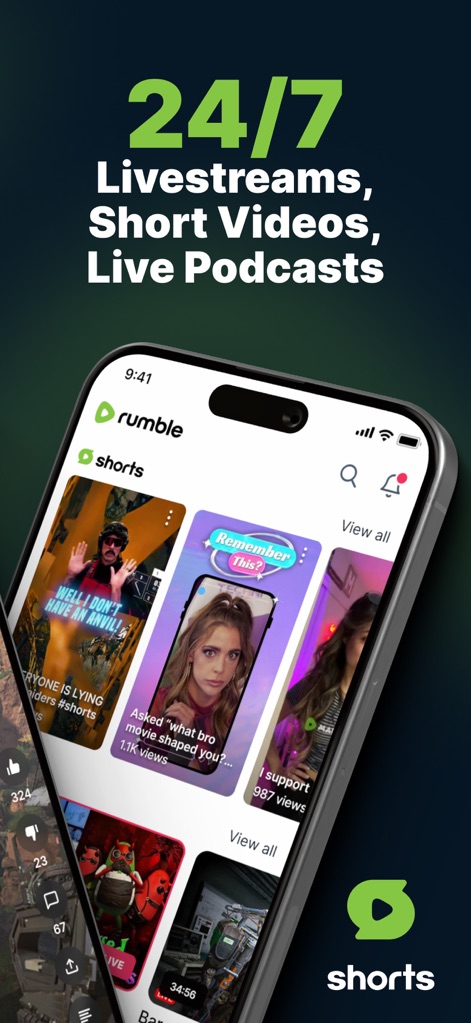 Rumble: Livestreams & Videos - Explore Diverse Content