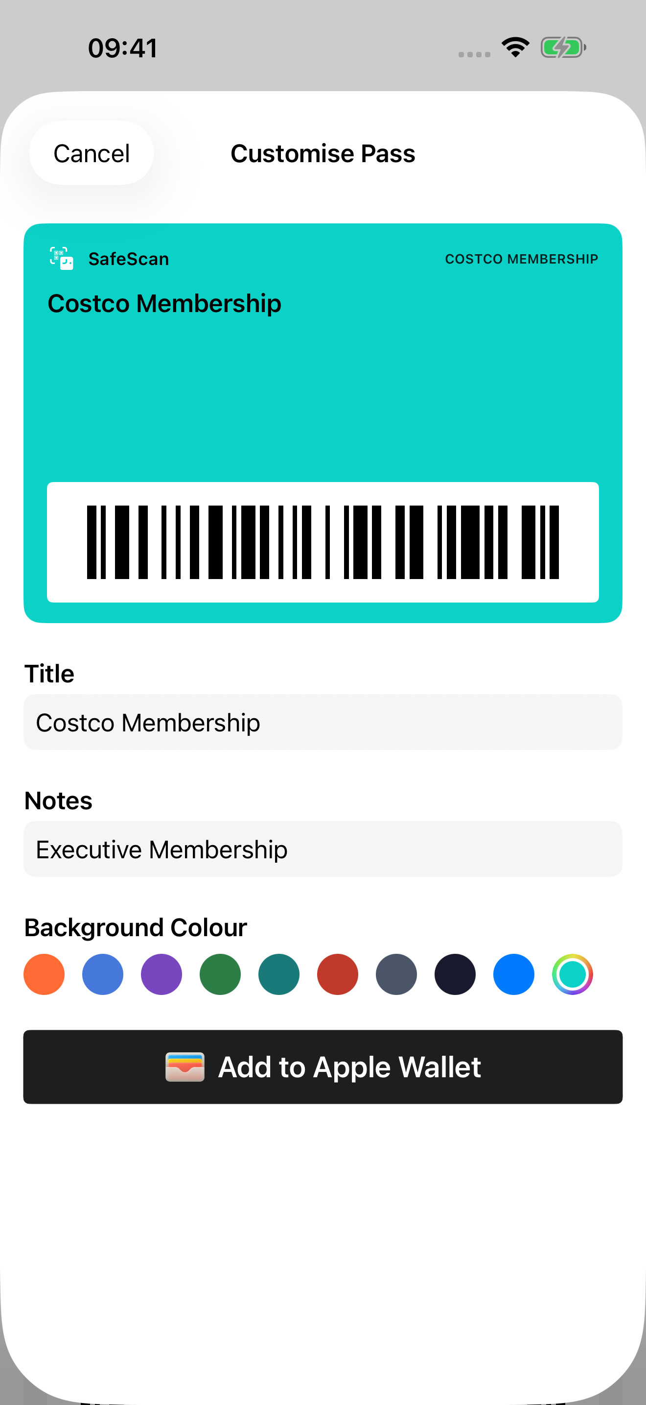 SafeScan Wallet screenshot 4