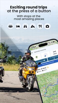 Kurviger Motorcycle Navigation screenshot 4