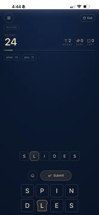 Tost (Word Game) screenshot 2