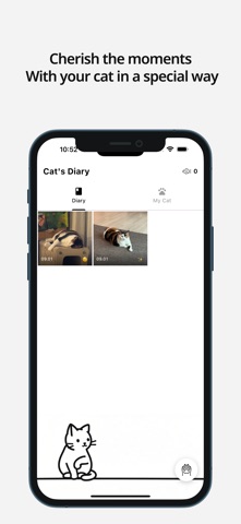 Cat's Diary – Photo & Reminder iPhone screenshot
