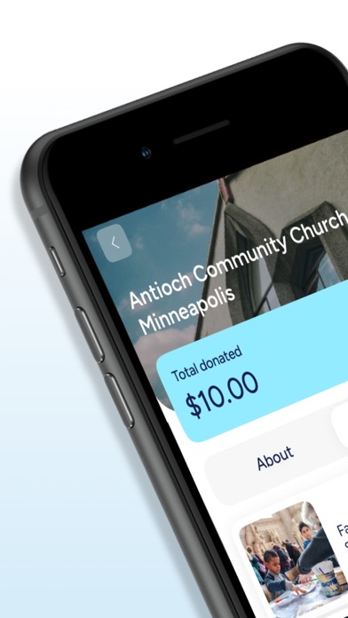 Donation Basket Screenshot
