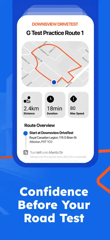 Driving Test Routes Canada screenshot 2 of 5