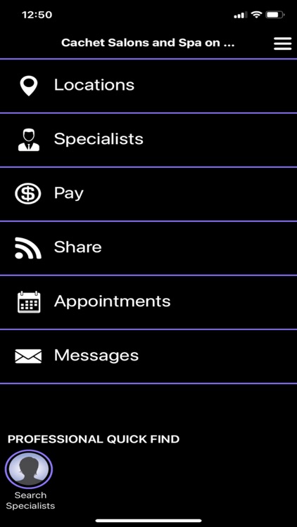 Cachet Salons & Spa screenshot-4