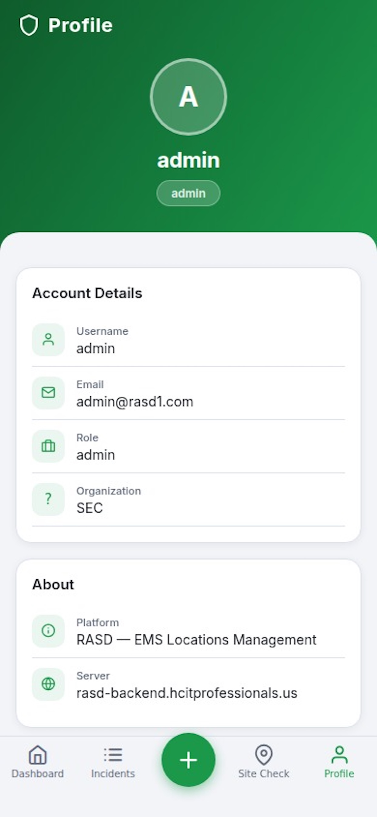 Rasd Tracker