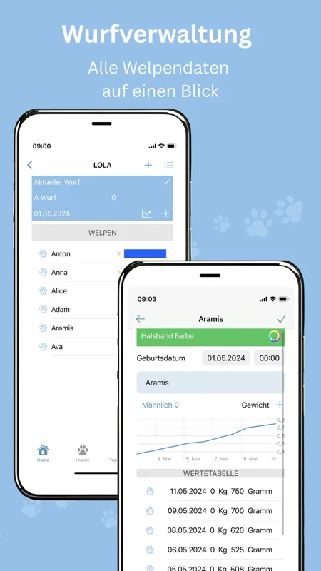 Puppy-Center: Hundezüchter-App screenshot 6 of 9