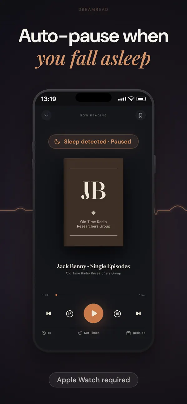 Screenshot #1 pour DreamRead: Audiobook Player